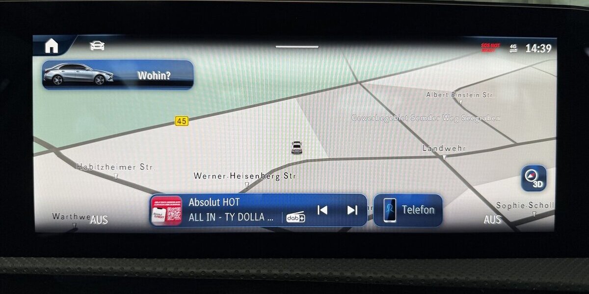 Mercedes-Benz A 250 4M Limousine AMG DISTRON.-AHK-PANO-KEYLESS 9.745 km 38.499 &euro; Groß-Umstadt 64823