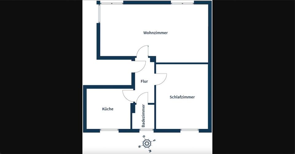 Hochparterre Dreieich - 2 Zimmer, 61 m&sup2;, 720&euro; | Angebot:26440911