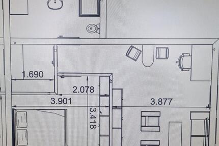 Wohnung Gelnhausen - 2 Zimmer, 43 m&sup2;, 750&euro; | Angebot:25922278