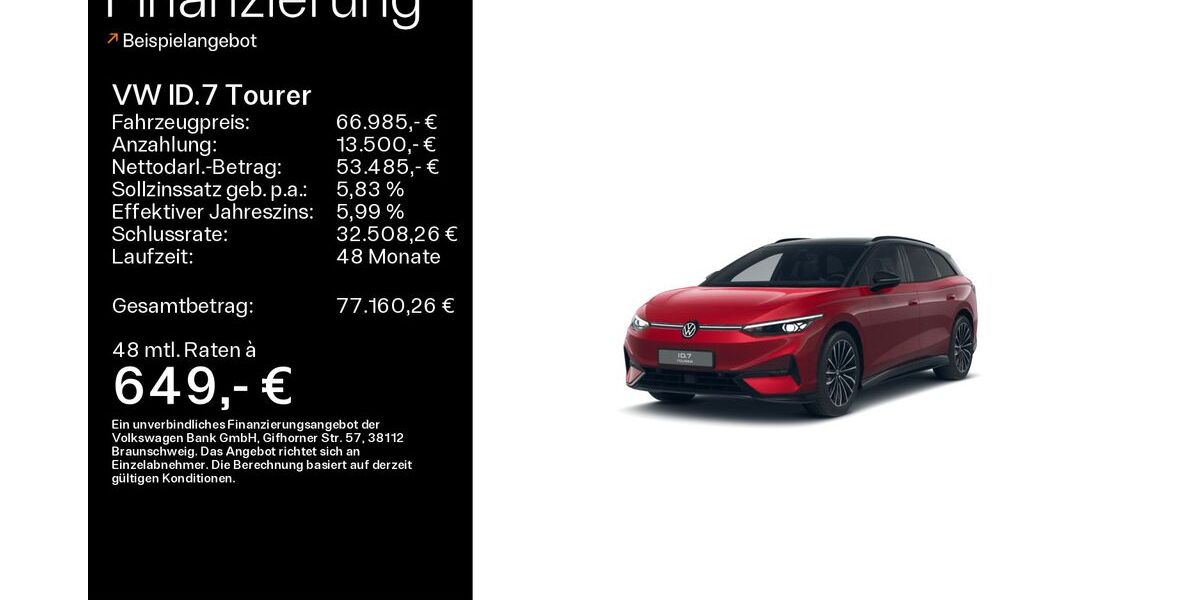 VW ID.7 5.900 km 61.985 &euro; Mühlheim 63165