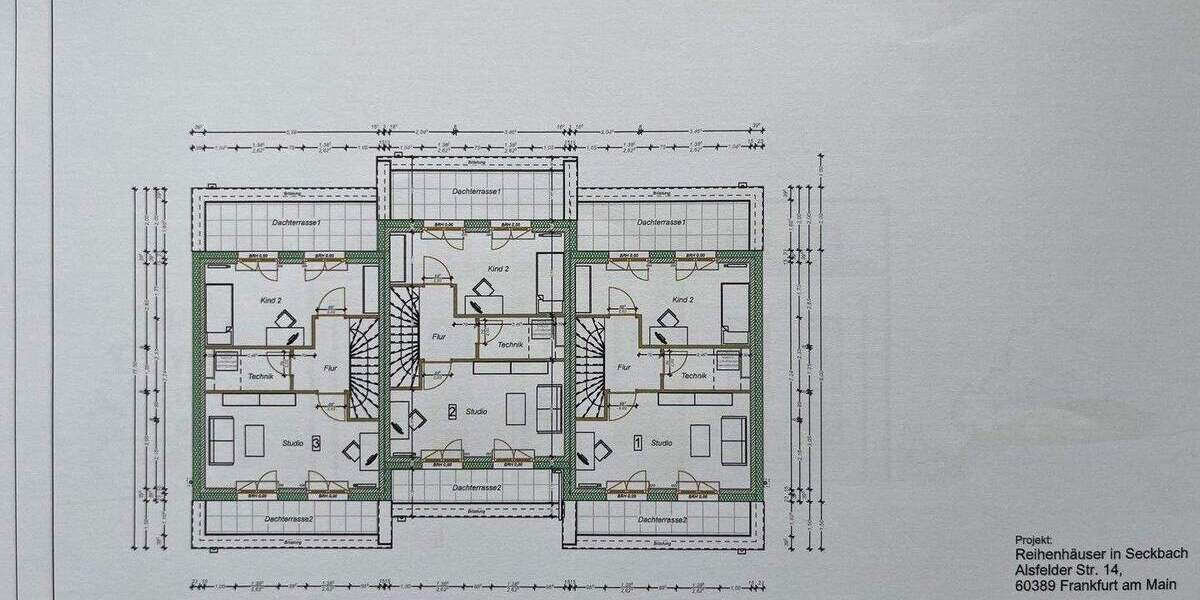 Reihenendhaus Frankfurt -Seckbach Seckbach - 5 Zimmer, 157 m&sup2;, 995.000&euro; | Angebot:25672730