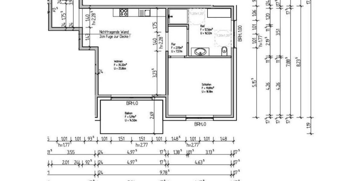 Etagenwohnung Alzenau - 2 Zimmer, 84 m&sup2;, 1.140&euro; | Angebot:25237028