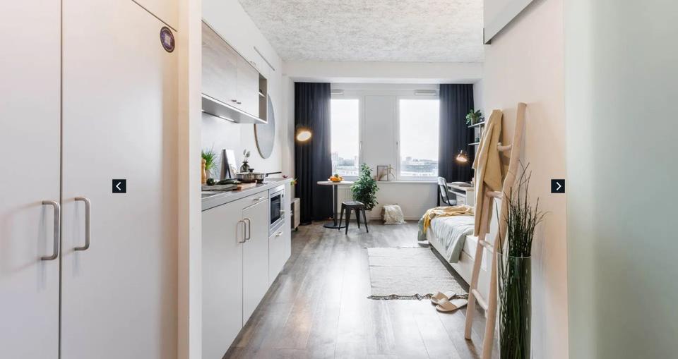 Etagenwohnung Frankfurt am Main Gallus - 1 Zimmer, 18 m&sup2;, 749&euro; | Angebot:25790589