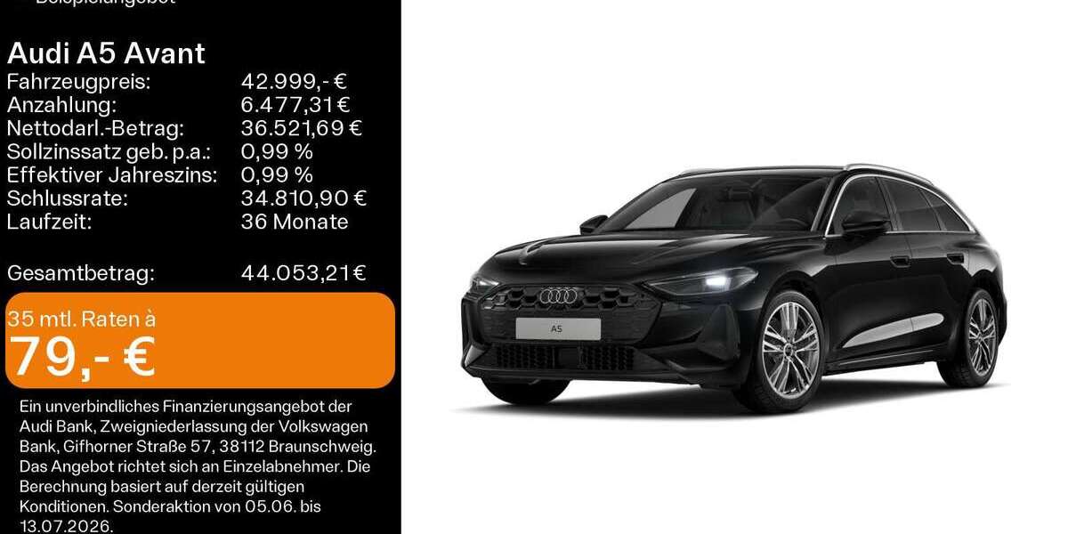 Audi A5 15.000 km 42.999 &euro; Buedingen 63654