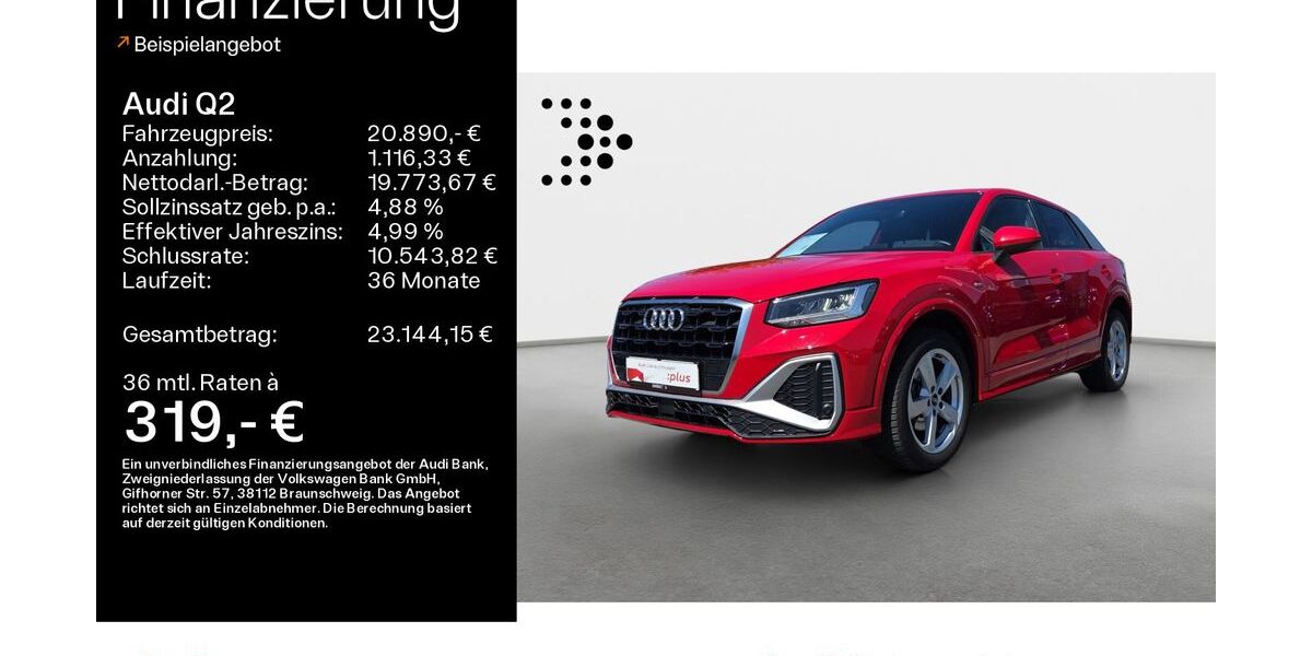 Audi Q2 37.273 km 20.890 &euro; Oberursel 61440