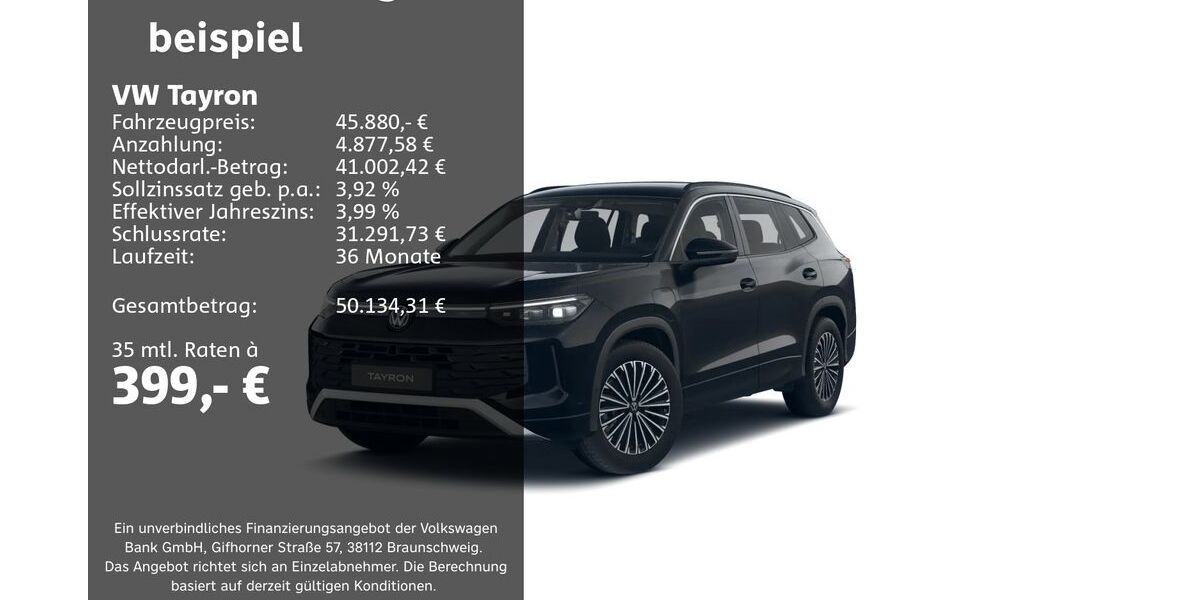 VW Tayron 5.711 km 45.880 &euro; Groß-Umstadt 64823
