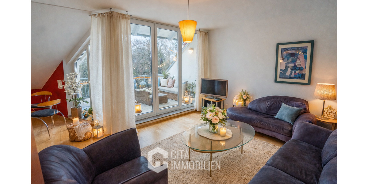 Etagenwohnung Frankfurt am Main Niederursel - 2 Zimmer, 74 m&sup2;, 498.000&euro; | Angebot:25690360