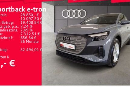 Audi Q4 e-tron 50.240 km 27.450 &euro; Frankfurt am Main 60314