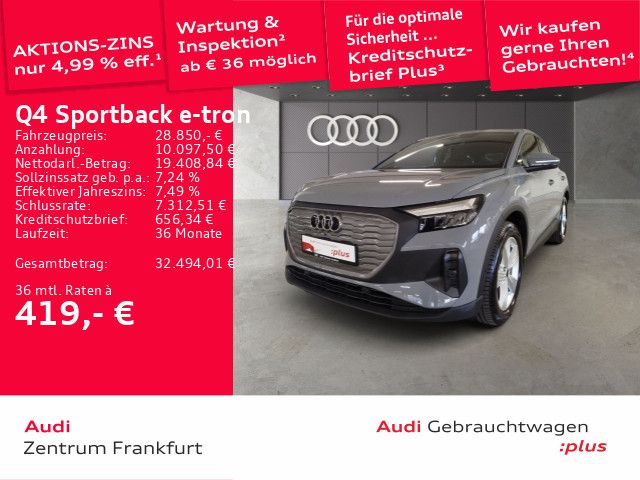 Audi Q4 e-tron 50.240 km 27.850 &euro; Frankfurt am Main 60314
