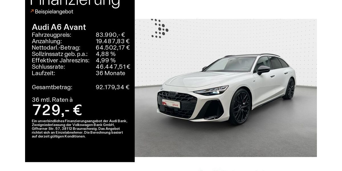 Audi A6 1.186 km 81.480 &euro; Bad Nauheim 61231