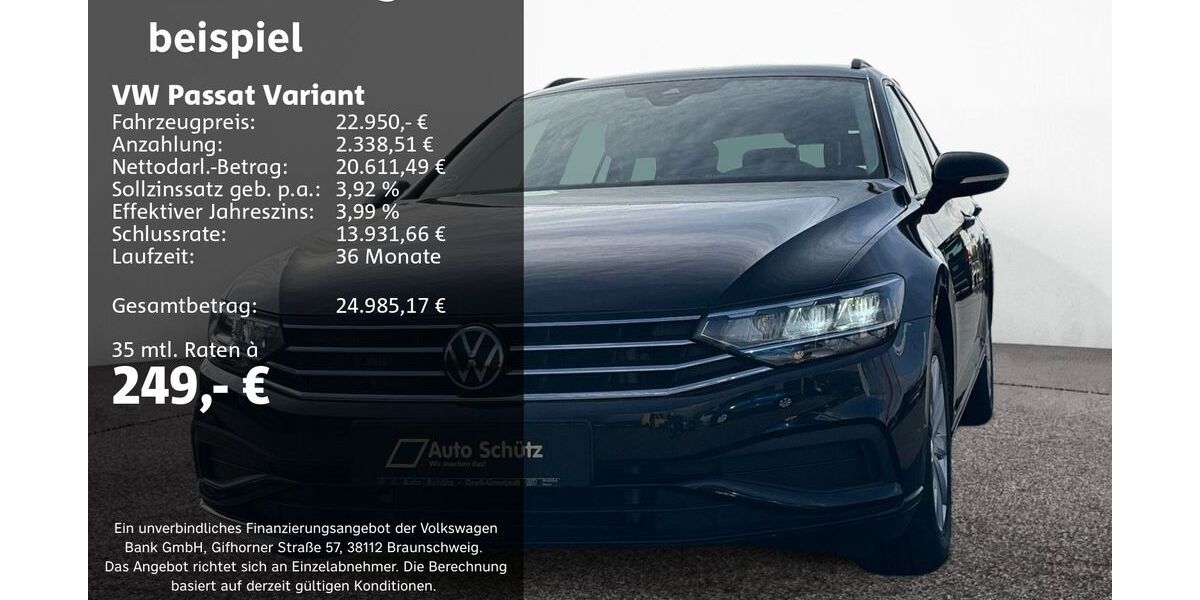 VW Passat Variant 60.347 km 22.450 &euro; Groß-Umstadt 64823