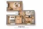 Erdgeschoßwohnung Linsengericht - 2 Zimmer, 63 m&sup2;, 700&euro; | Angebot:27622043