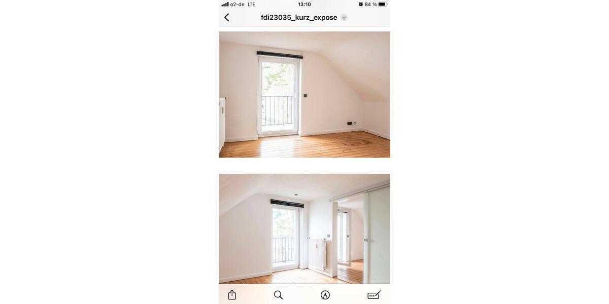 Dachgeschoßwohnung Offenbach am Main - 3 Zimmer, 50 m&sup2;, 1.240&euro; | Angebot:25905296
