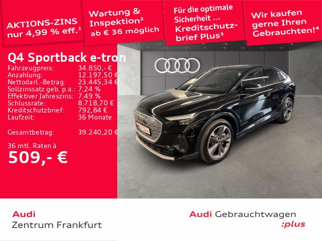 Audi Q4 e-tron 59.504 km 34.850 &euro; Frankfurt am Main 60314