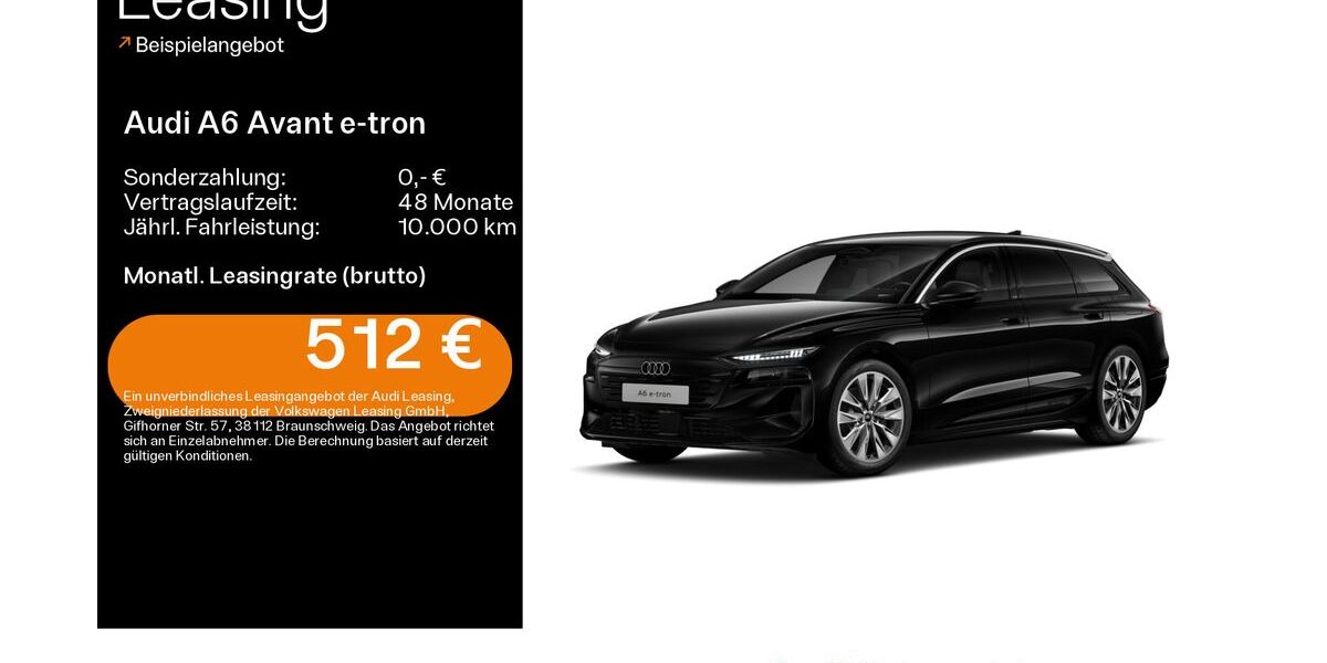Audi A6 e-tron 9.100 km 55.999 &euro; Linsengericht 63589