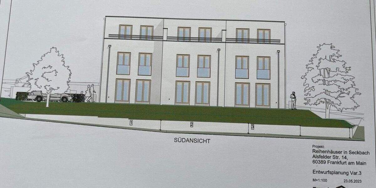 Reihenendhaus Frankfurt -Seckbach Seckbach - 5 Zimmer, 157 m&sup2;, 995.000&euro; | Angebot:25672730