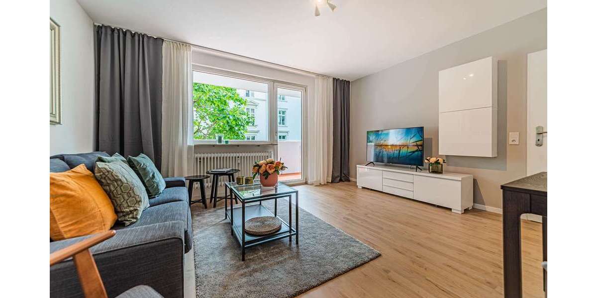 Etagenwohnung Frankfurt Westend Süd - 2 Zimmer, 48 m&sup2;, 1.790&euro; | Angebot:24356268