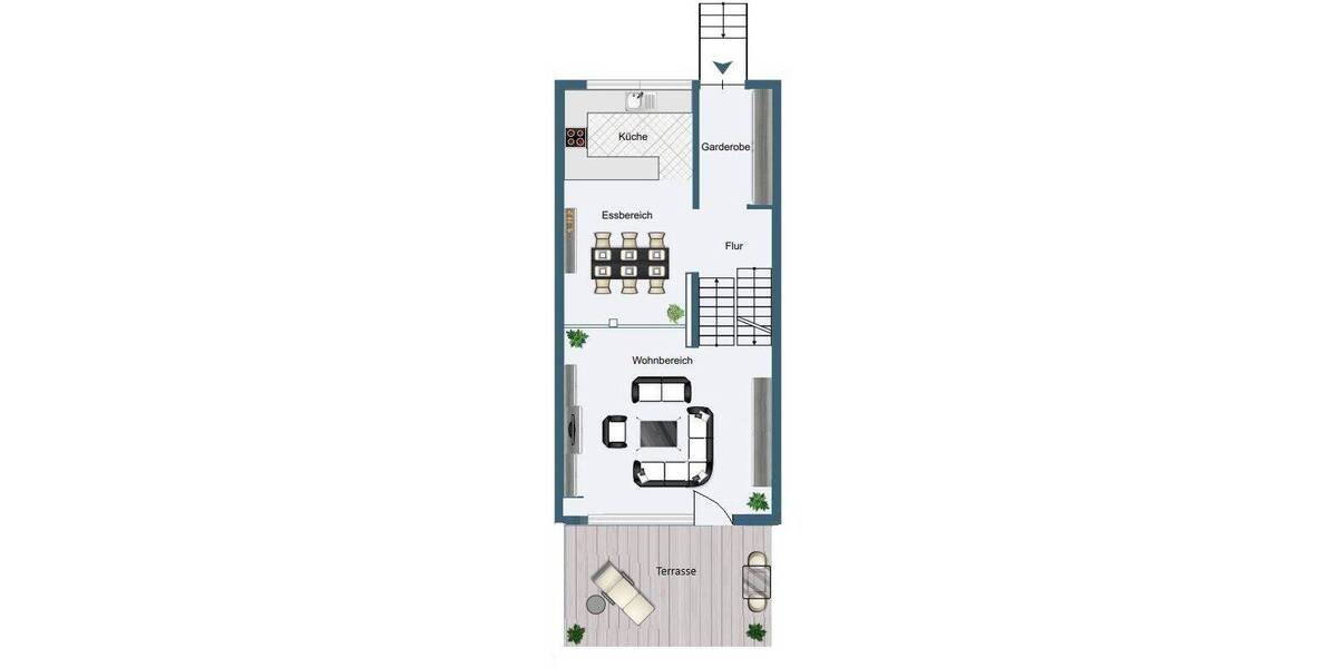 Reihenmittelhaus Frankfurt am Main Praunheim - 5 Zimmer, 165 m&sup2;, 980.000&euro; | Angebot:26796162