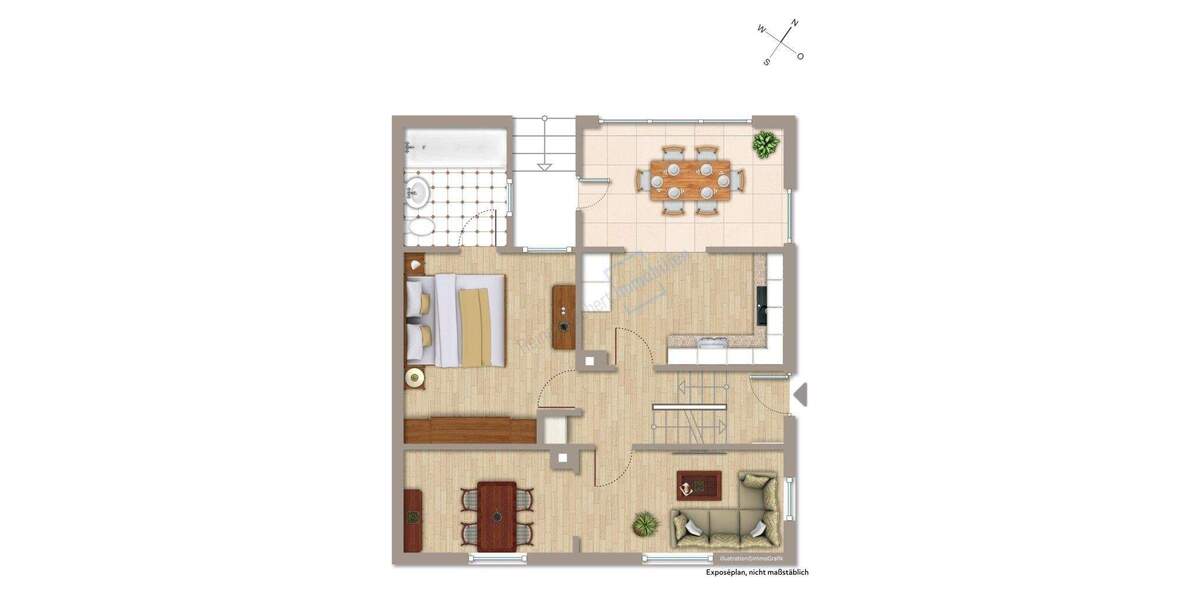 Einfamilienhaus Babenhausen - 5 Zimmer, 111 m&sup2;, 237.500&euro; | Angebot:25909150