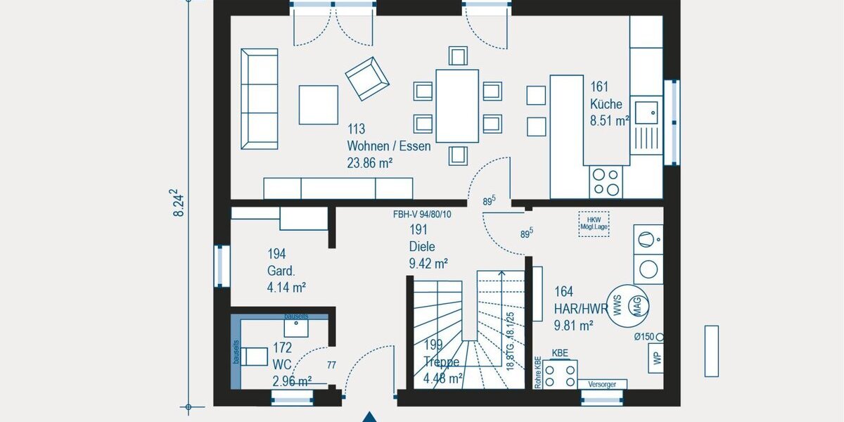 Modernes Einfamilienhaus - individuell geplant in Mühlheim am Main -malerfertig inkl. Grundstück - Einfamilienhaus Mühlheim am Main | Angebot:27452516