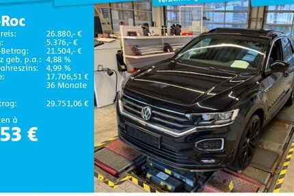 VW T-Roc 53.718 km 26.480 &euro; Frankfurt 60326