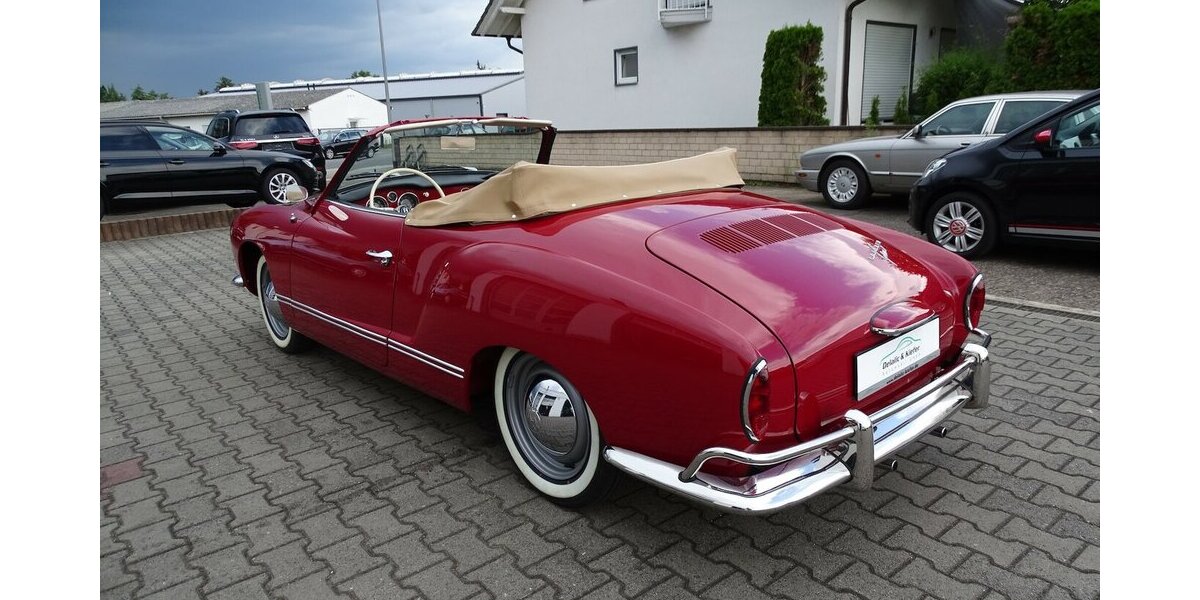 VW Karmann Ghia Cabrio vollständig restauriert 1.200 km 63.990 &euro; Rodgau 63110
