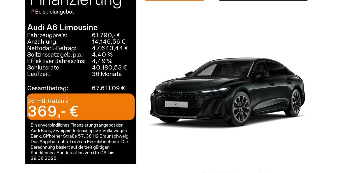 Audi A6 28.843 km 61.790 &euro; Bad Nauheim 61231
