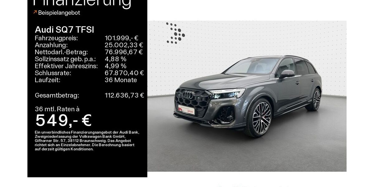 Audi SQ7 9.600 km 101.999 &euro; Linsengericht 63589