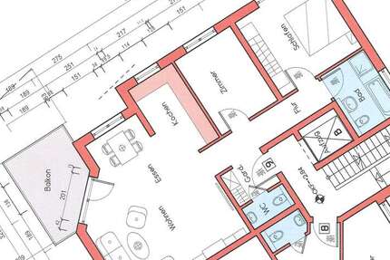 Wohnung Rodgau - 3 Zimmer, 86 m&sup2;, 1.164&euro; | Angebot:25674091