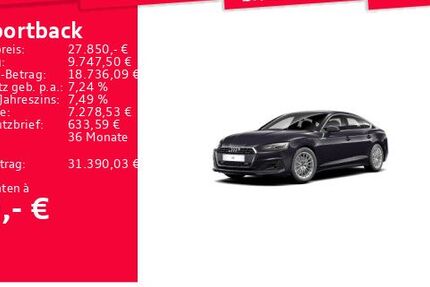 Audi A5 55.644 km 27.850 &euro; Frankfurt am Main 60314