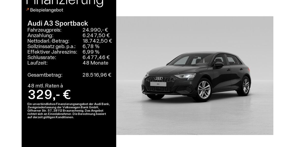 Audi A3 18.986 km 24.290 &euro; Bad Nauheim 61231