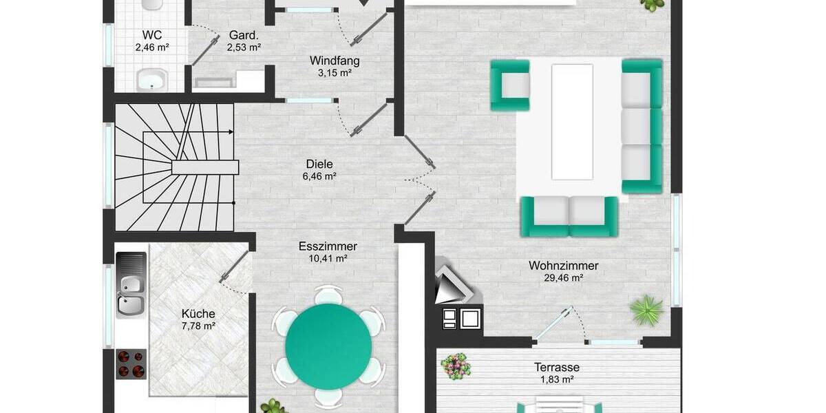 Einfamilienhaus Wöllstadt Nieder-Wöllstadt - 5 Zimmer, 120 m&sup2;, 429.000&euro; | Angebot:25690847