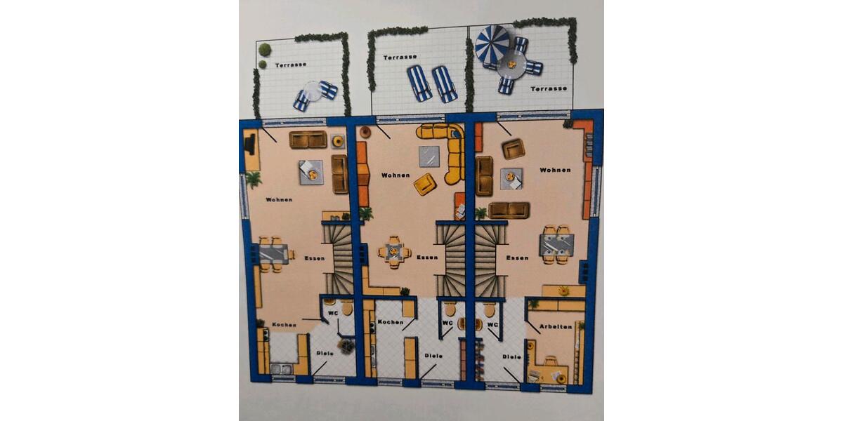 Reihenhaus Mühlheim am Main - 3 Zimmer, 101 m&sup2;, 499.000&euro; | Angebot:25235786