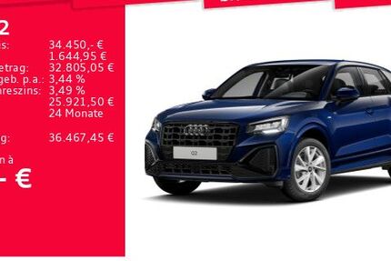 Audi Q2 6.121 km 34.449 &euro; Frankfurt am Main 60314