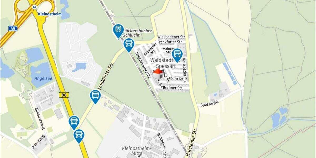 Bungalow Kleinostheim Waldstadt - 5 Zimmer, 153 m&sup2;, 649.000&euro; | Angebot:25705959