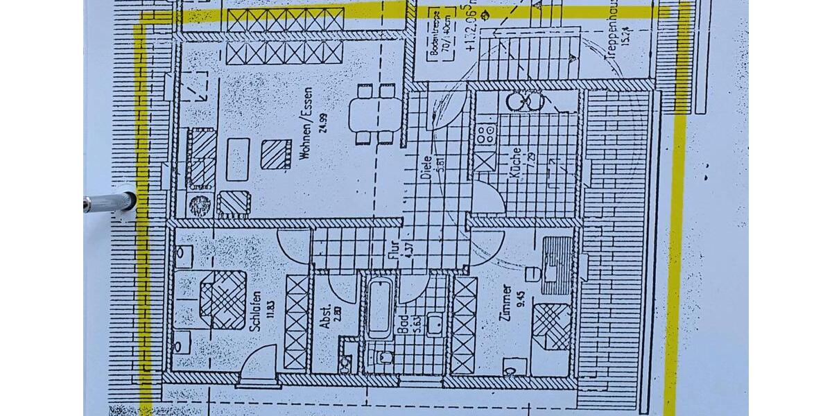 Dachgeschoßwohnung Neuberg - 3 Zimmer, 72 m&sup2;, 1.000&euro; | Angebot:25944218
