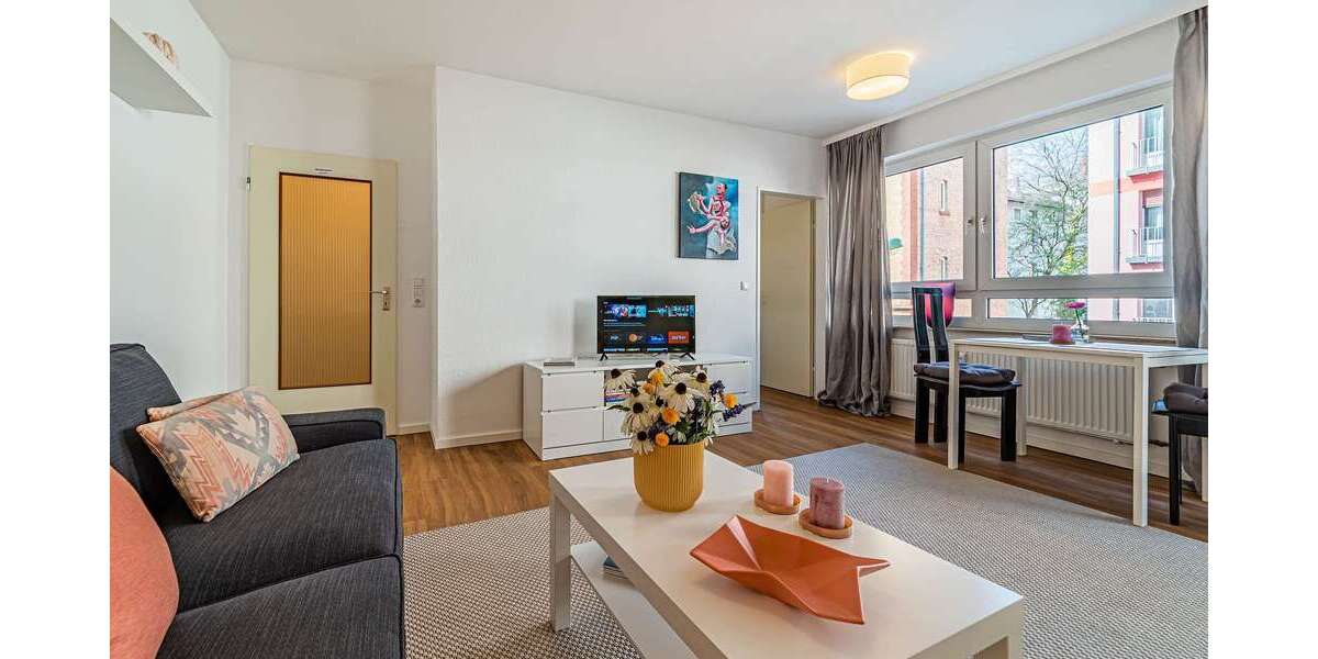 Etagenwohnung Frankfurt Europaviertel - 2 Zimmer, 48 m&sup2;, 1.590&euro; | Angebot:26623376