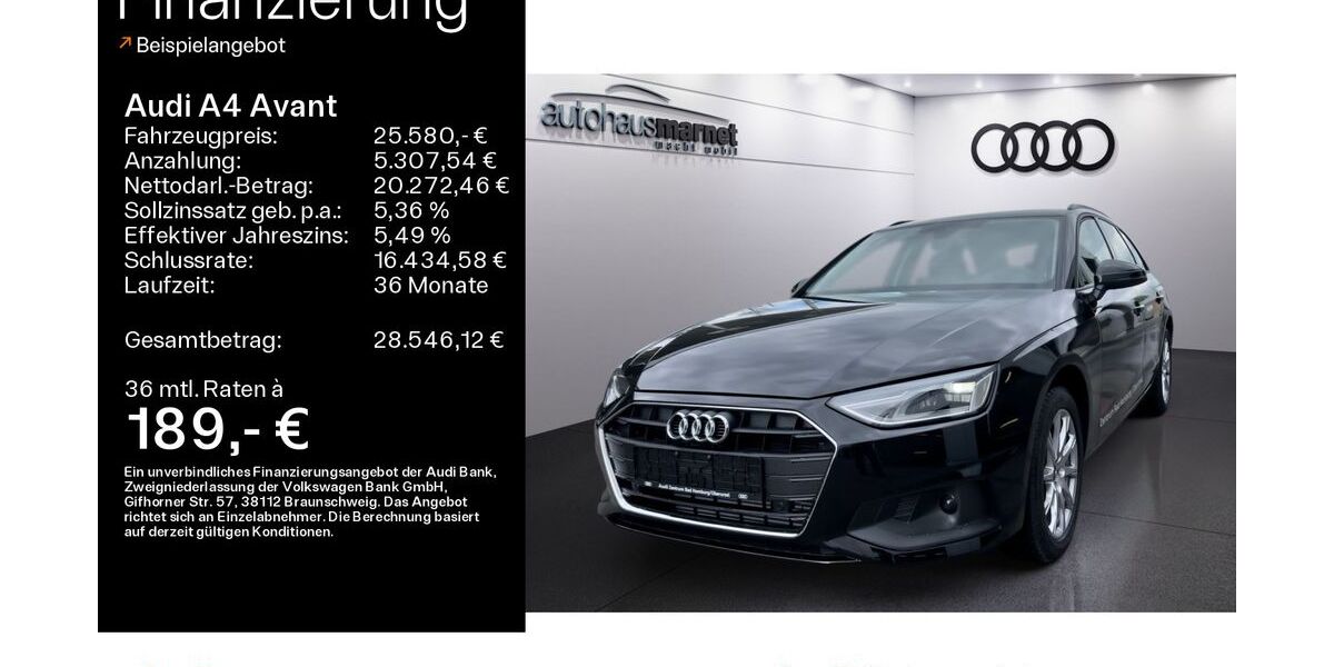 Audi A4 29.390 km 25.580 &euro; Oberursel 61440