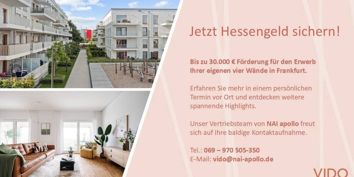 Etagenwohnung Frankfurt am Main Rödelheim - 3 Zimmer, 111 m&sup2;, 699.900&euro; | Angebot:25702259