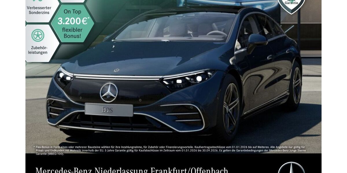 Mercedes-Benz EQS 43.934 km 58.490 &euro; Frankfurt 60599