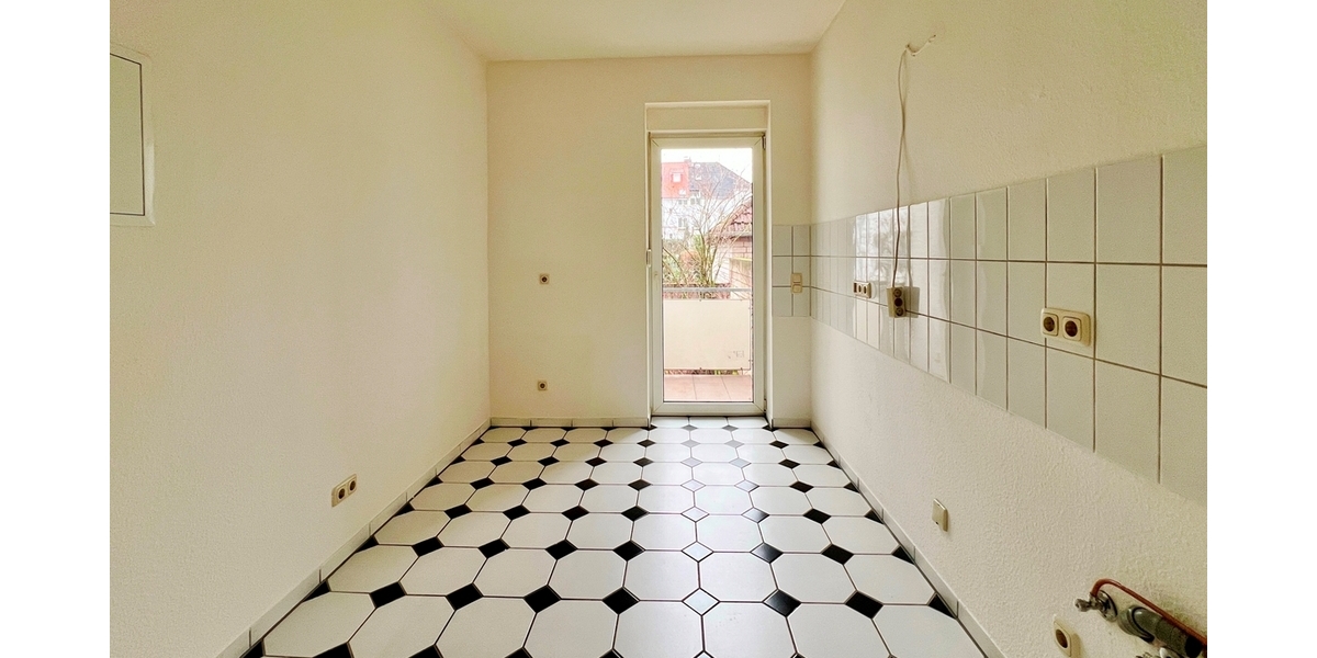 Offenbach-Bürgel: 2-Zimmerwohnung mit Balkon in ruhiger Lage! - Etagenwohnung Offenbach Bürgel | Angebot:26972218