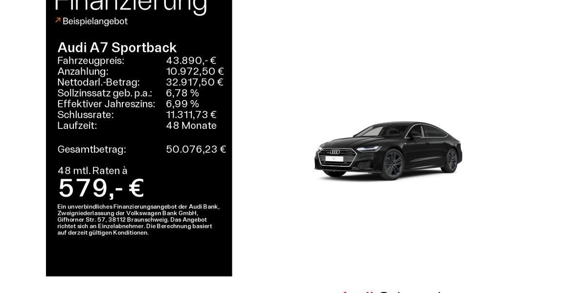 Audi A7 19.362 km 43.890 &euro; Bad Nauheim 61231