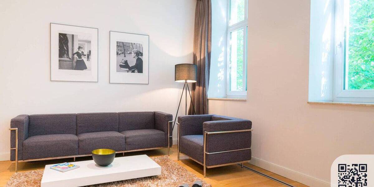 Etagenwohnung Frankfurt am Main Sachsenhausen - 2 Zimmer, 54 m&sup2;, 2.771&euro; | Angebot:25713966