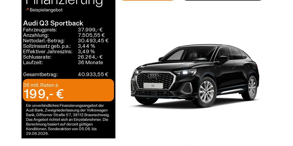 Audi Q3 8.600 km 37.999 &euro; Mühlheim 63165