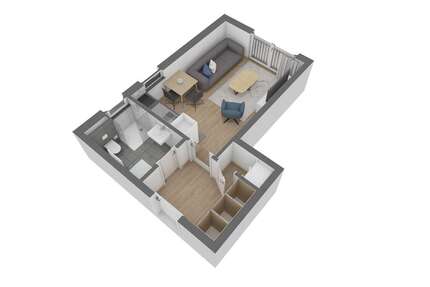 Wohnung Offenbach am Main Bürgel - 1 Zimmer, 27 m&sup2;, 158.840&euro; | Angebot:26835207
