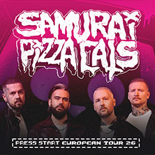 Samurai Pizza Cats - Press Start European Tour 2026 08.10.2026 Das Bett
