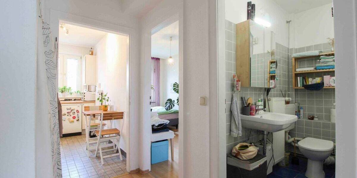 Etagenwohnung Frankfurt Bockenheim - 2 Zimmer, 41 m&sup2;, 295.000&euro; | Angebot:25938958