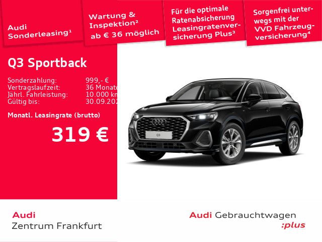 Audi Q3 6.385 km 37.400 &euro; Frankfurt am Main 60314