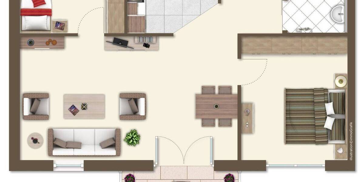 Etagenwohnung Stockstadt am Main - 3 Zimmer, 78 m&sup2;, 319.000&euro; | Angebot:25777964