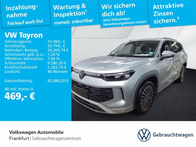 VW Tayron 25.267 km 35.980 &euro; Frankfurt 60326